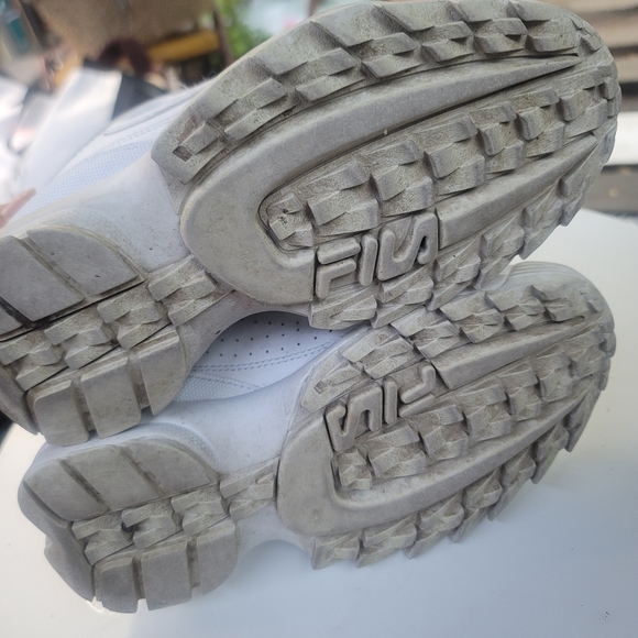 Fila Disruptor II Premium Sneakers White S6 - Picture 7 of 7